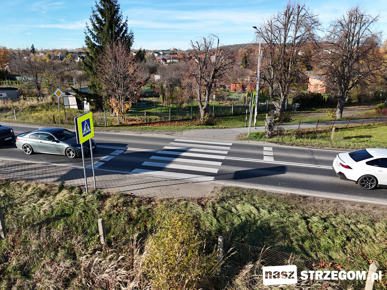 GDDKiA chce poprawić bezpieczeństwo na krajowej „piątce”. Piesi mają być lepiej widoczni [FOTO] 